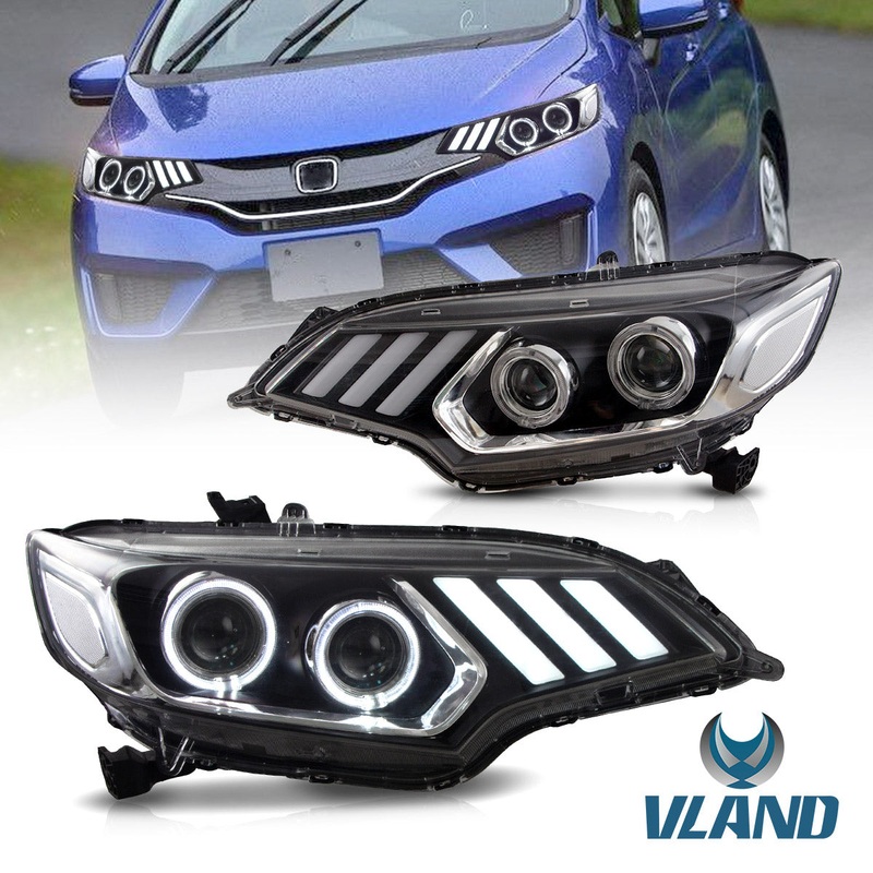 VLAND 14-20 Honda Fit / Jazz Dual Beam Projector Headlights  | GK5
