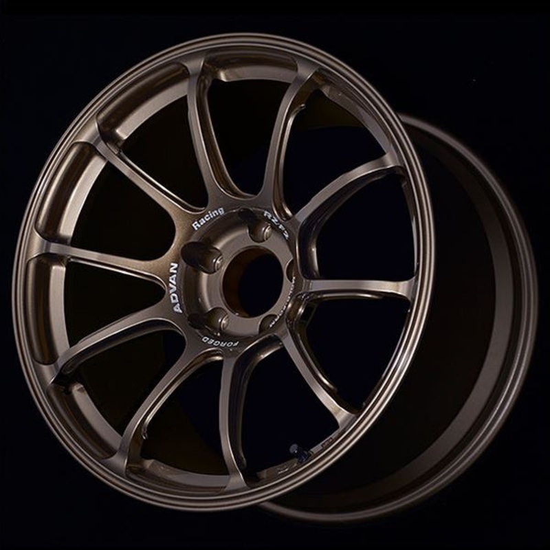 Advan RZ-F2 Wheel – 18×9.0 +24 | 5×114.3 | Racing Umber Bronze