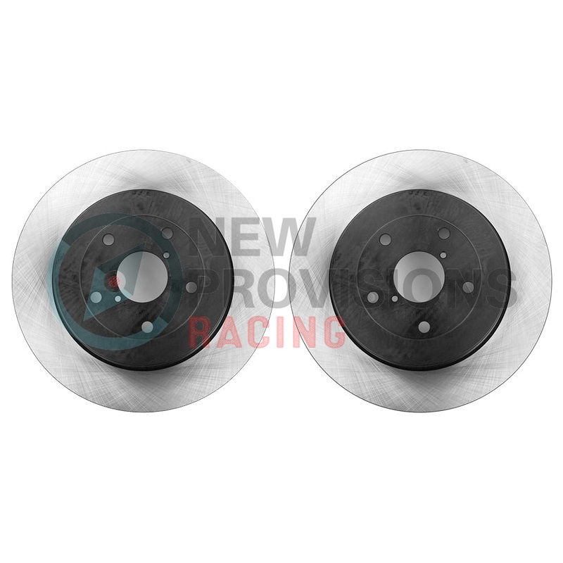 Centric Premium High Carbon Brake Rotor Rear Pair – 2004 STI – 5×100