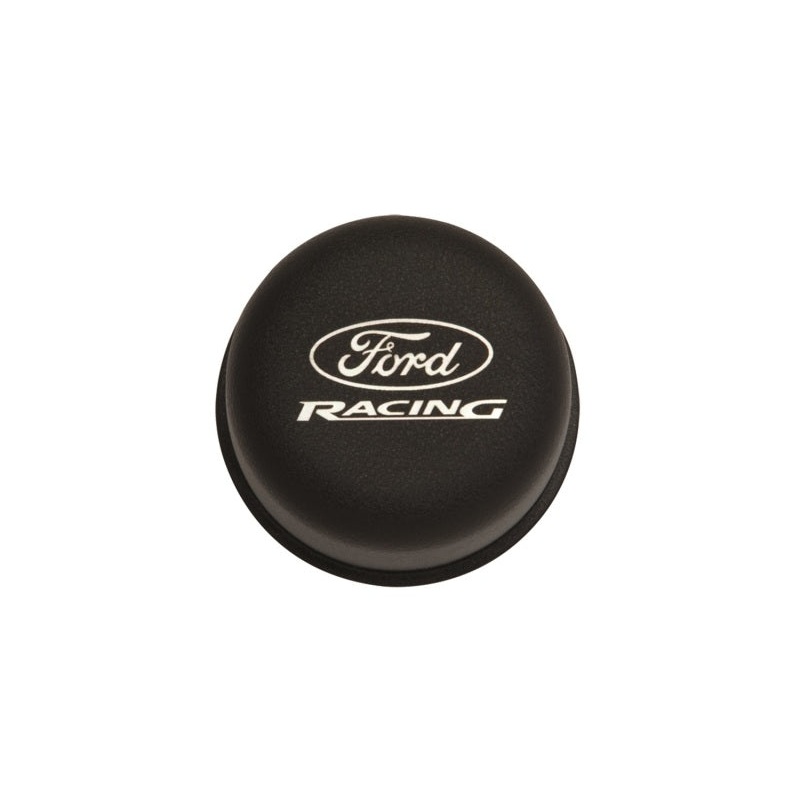 Ford Racing Black Breather Cap W/ Ford Racing Logo