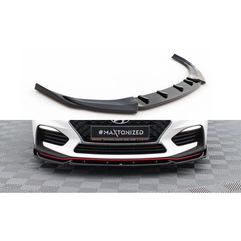 Maxton Design Front Splitter V.5 – Hyundai I30 N (Elantra GT) Mk3 Hatchback/ Fastback