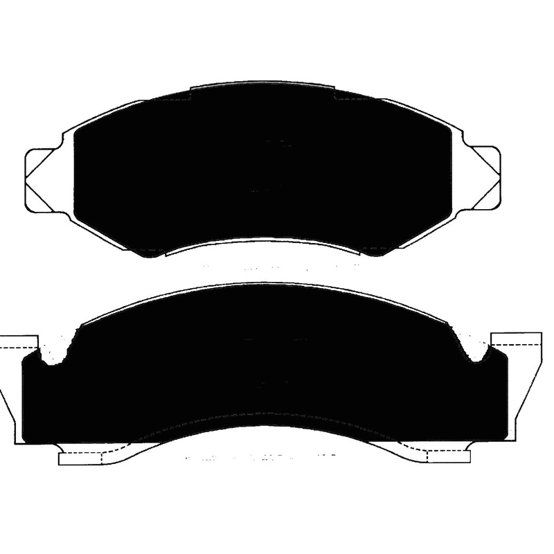 Porterfield Brake Pads for 1983 FORD BRONCO