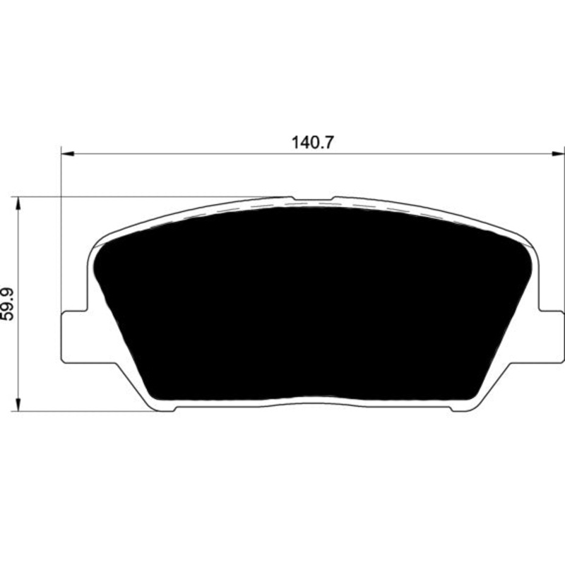 Porterfield Brake Pads for 2017 HYUNDAI VELOSTER Turbo