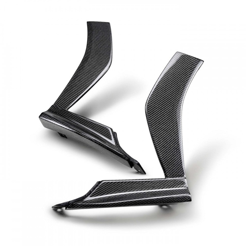 Seibon 22-23 WRX Carbon Fiber Front Bumper Arch Trim | FBT22SBIMP