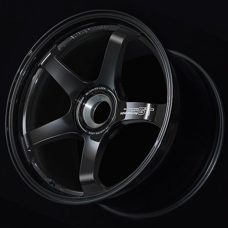 Advan GT Wheel for Porsche – 19×12.0 +47 | Center Lock | Racing Titanium Black