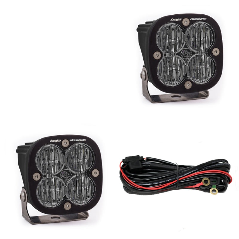 Baja Designs Squadron SAE LED Auxiliary Light Pod Pair – Clear