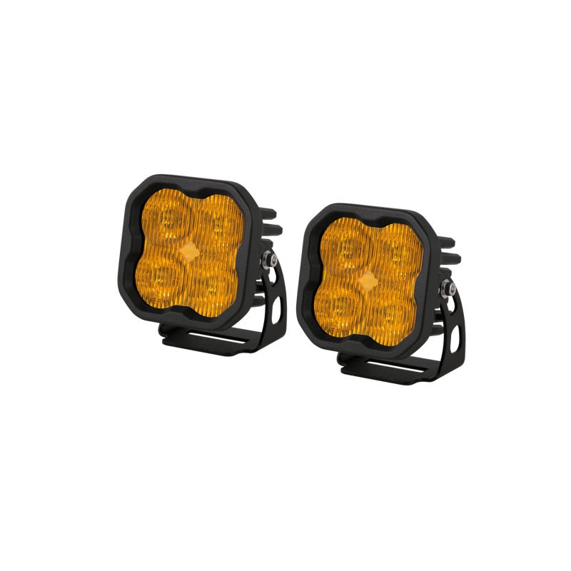 Diode Dynamics SS3 LED Pod Max – Yellow SAE Fog Standard (Pair)