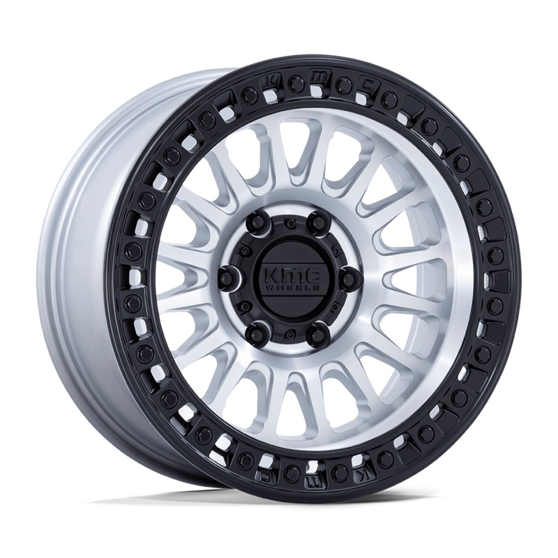 KMC Wheels KM552 IMS 17″ 5×127 Machined W/ Black Lip