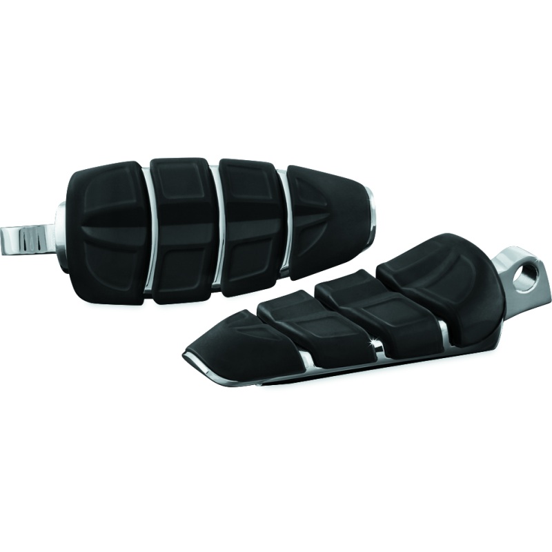 Kuryakyn Kinetic Pegs With Male Mount Adapter Chrome