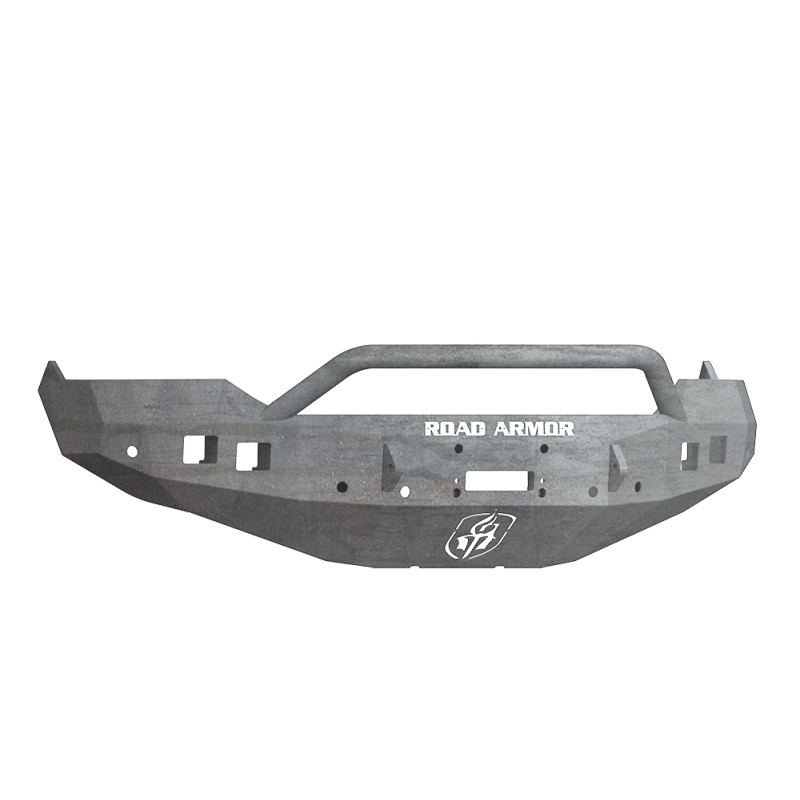 Road Armor 13-18 Ram 1500 Stealth Front Winch Bumper w/Pre-Runner Guard – Raw