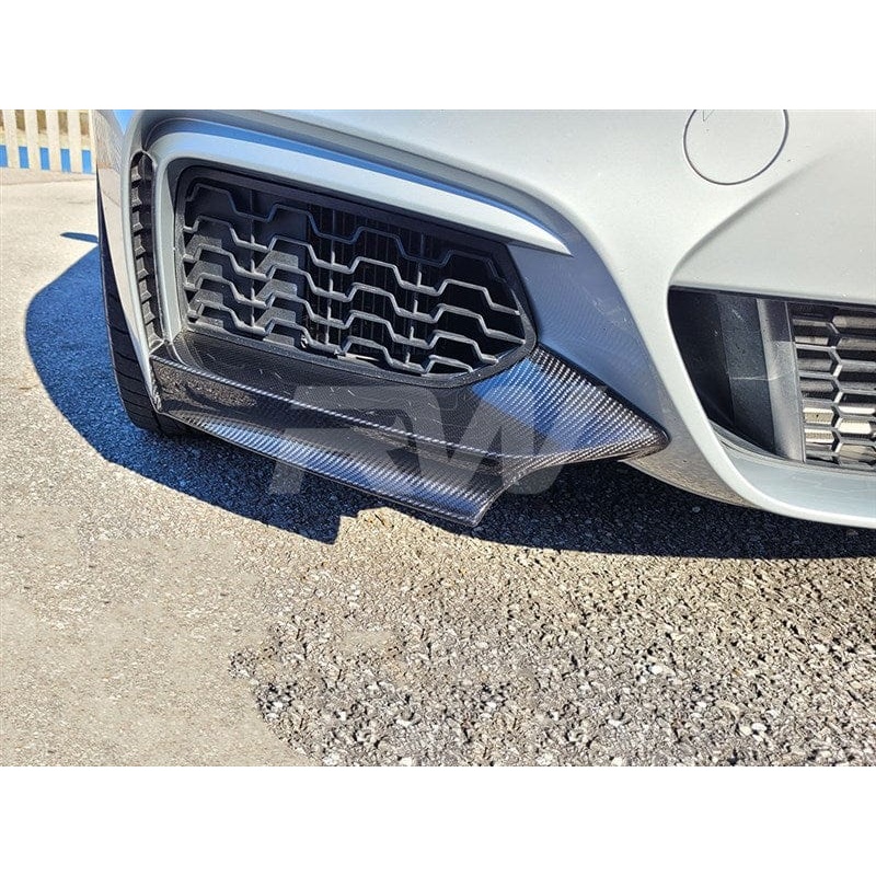 RW Carbon Carbon Fiber Front Splitters – BMW / F22 / F23