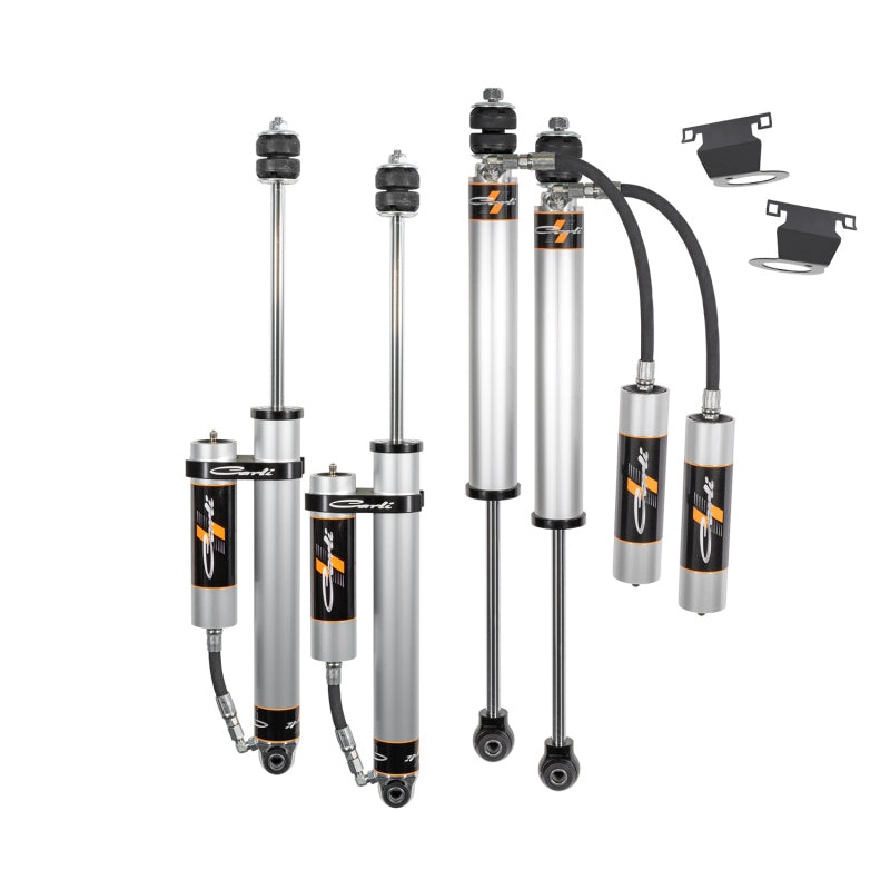 Carli 14-24 Dodge Ram 2500 Backcountry Remote Reservoir Leveling Shock Set