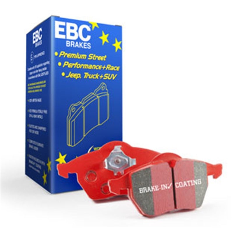 EBC 10-13 Chevrolet Corvette (C6) 6.2 Grand Sport Redstuff Rear Brake Pads
