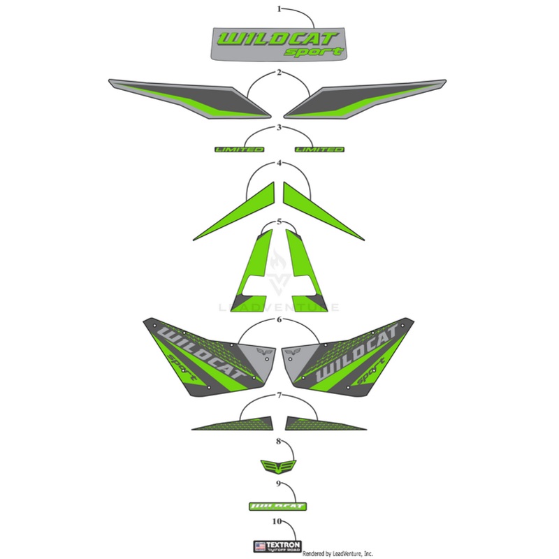 Fender Decal-Rear-Fr-Right (Wc Spt Ltd) by Arctic Cat