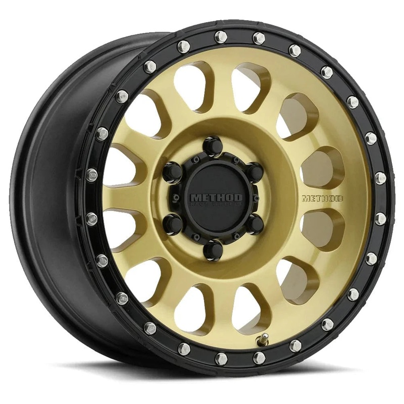 Method Race Wheels MR315 17″ 6×135 Gold/Black Street Loc