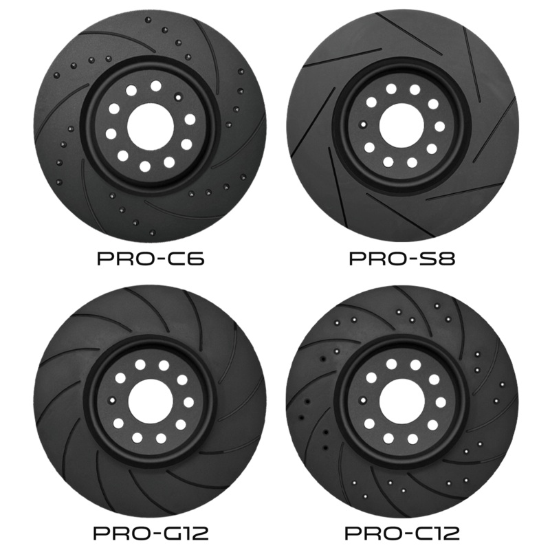 Performance discs | Fronts | 253mm dia | Vented