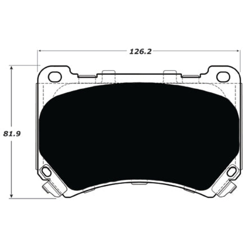 Porterfield Brake Pads for 2011 HYUNDAI GENESIS SEDAN V8