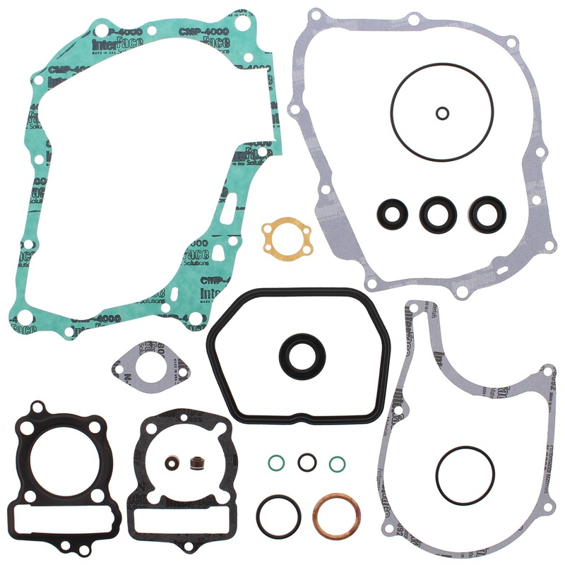 Vertex 811221 Gaskets 04-13 Honda CRF100F Complete Gasket Kit w/ Oil Seals