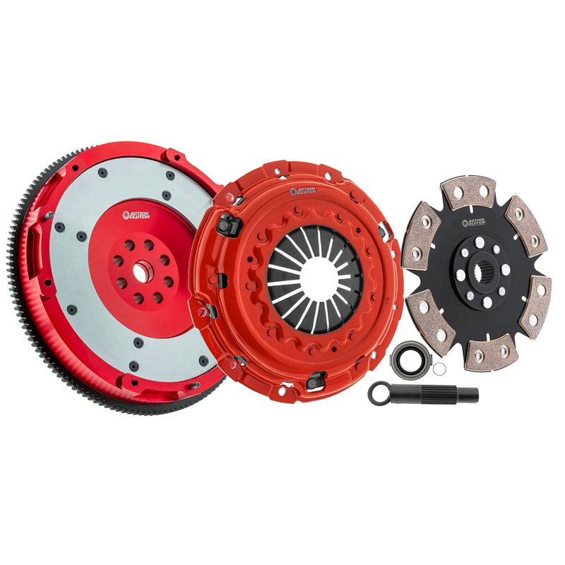 Action Clutch ACR-3422-AL Stage 4 Clutch Kit (1MD) for Honda Civic SI 2022 1.5L (L15B7) Turbo Includes Aluminum Lightweight Flywheel