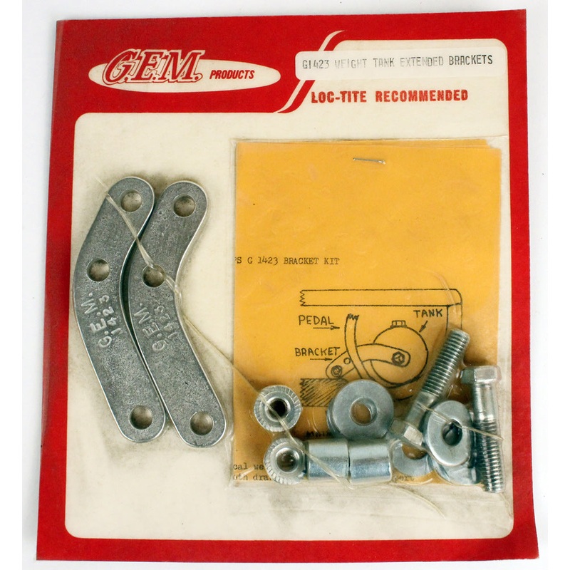 Gem G1423 Weight Tank Extender Brackets – Vintage