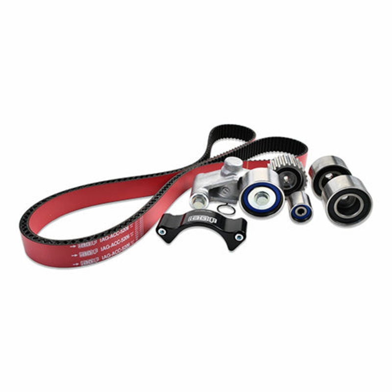 IAG Timing Belt Kit with IAG Red Racing Belt | 2002-2014 Subaru WRX, 2004-2021 Subaru WRX STI, and 2005-2012 Subaru Legacy (IAG-ENG-5131RD)