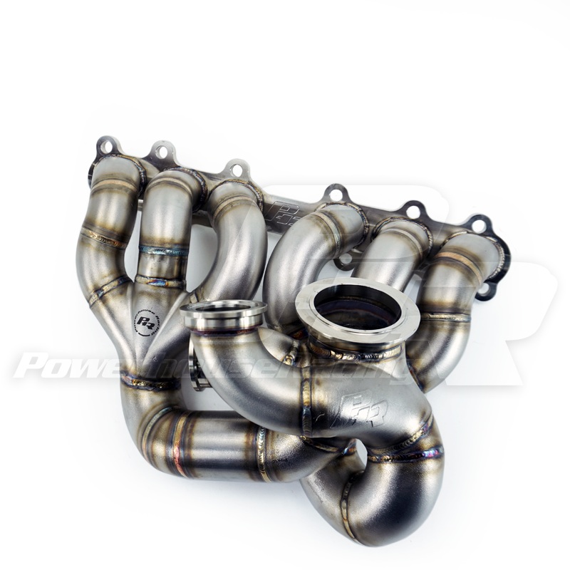 PHR V45QR Turbo Manifold for 2JZ-GE  Cast  Precision Sportsman V-band inlet/outlet  Single Scroll   Dual wastegate  Dual Gate 44, 45 or 46mm