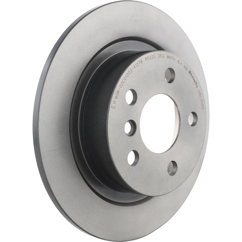 PRIME UV Coated Rear Disc Brake Rotor – 08.C352.11