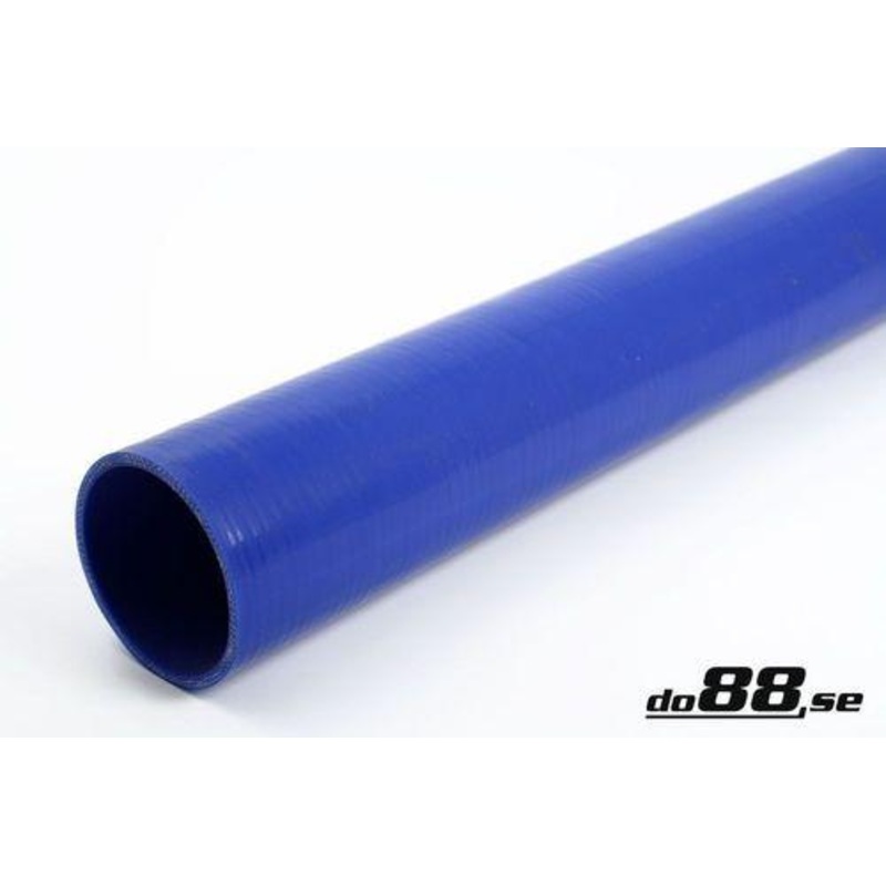 Silicone Hose Blue straight length 3,75” (95mm)