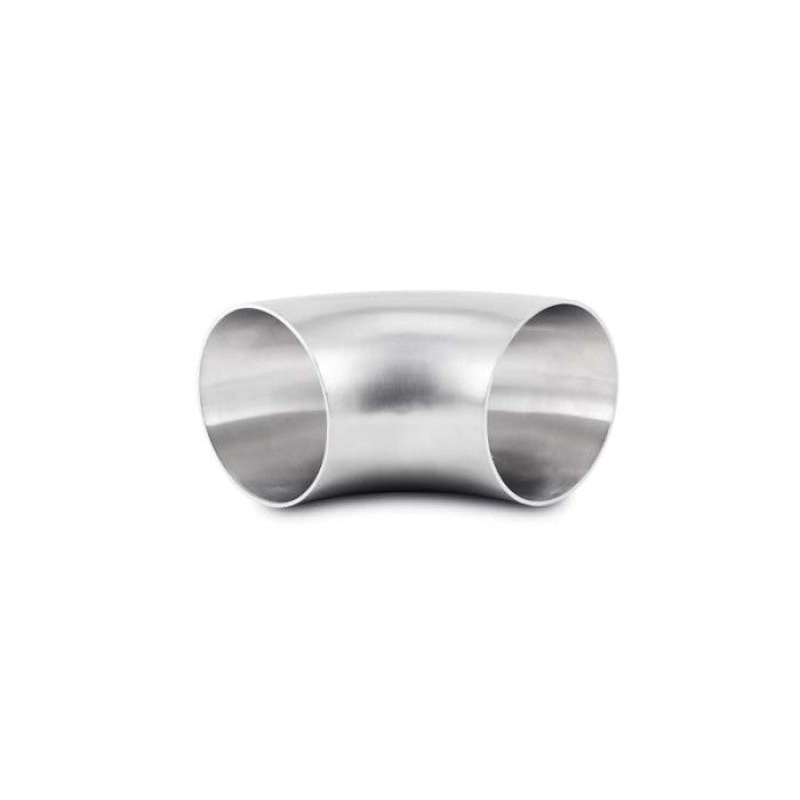 Vibrant 3.5in OD T304 SS 90 Deg Mandrel Bend Elbow (3.5in Centerline Radius)