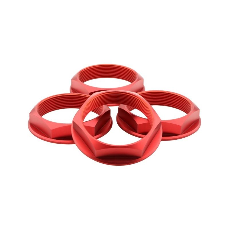 fifteen52 Super Touring (Chicane/Podium) Hex Nut Set of Four – Anodized Red