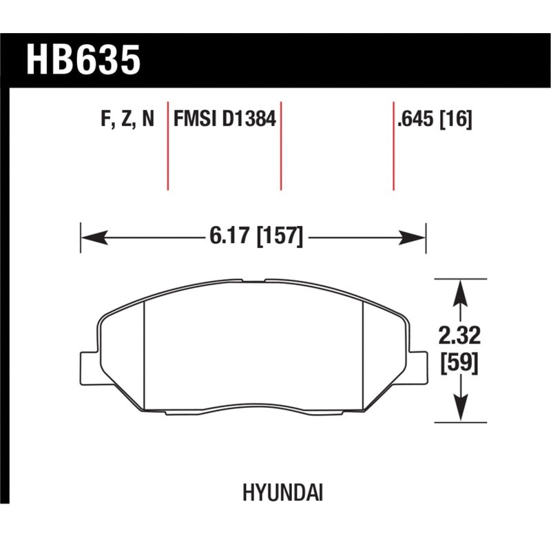 Hawk HPS Street Brake Pads