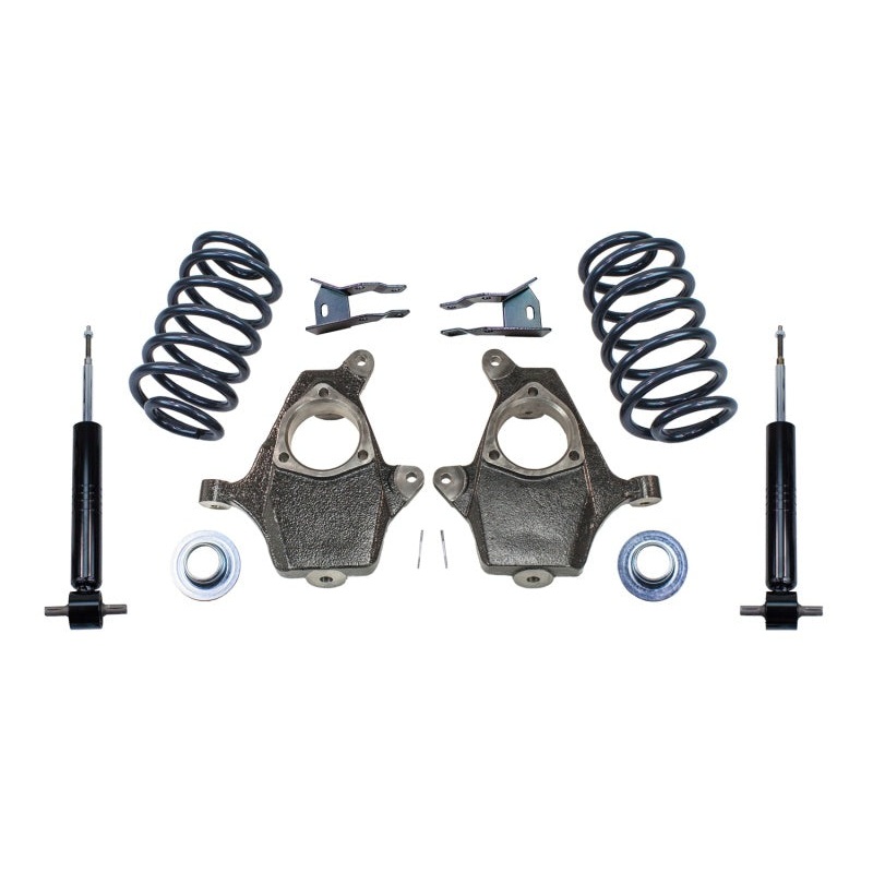 MaxTrac 07-14 GM C/K1500 SUV 2WD/4WD 3in/4in Lowering Spindle Kit