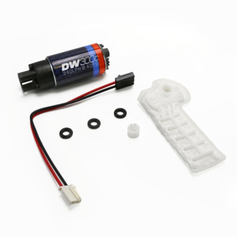 DeatschWerks [22-25 WRX/21-24 BRZ/GR86] DW300C Series 340lph Compact Fuel Pump W/ Install Kit