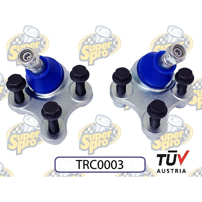 SuperPro 2006 Audi A3 Base Front Lower Camber Adjustable Ball Joint Set