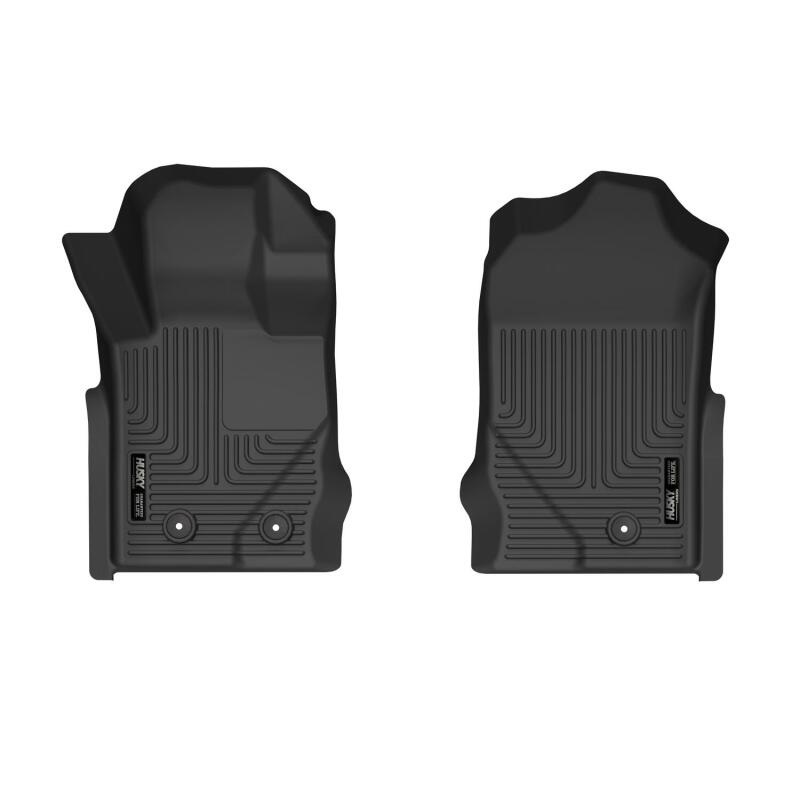 Husky Liners 21-22 Ford Bronco 2/4 Door X-Act Front Floor Liners – Black