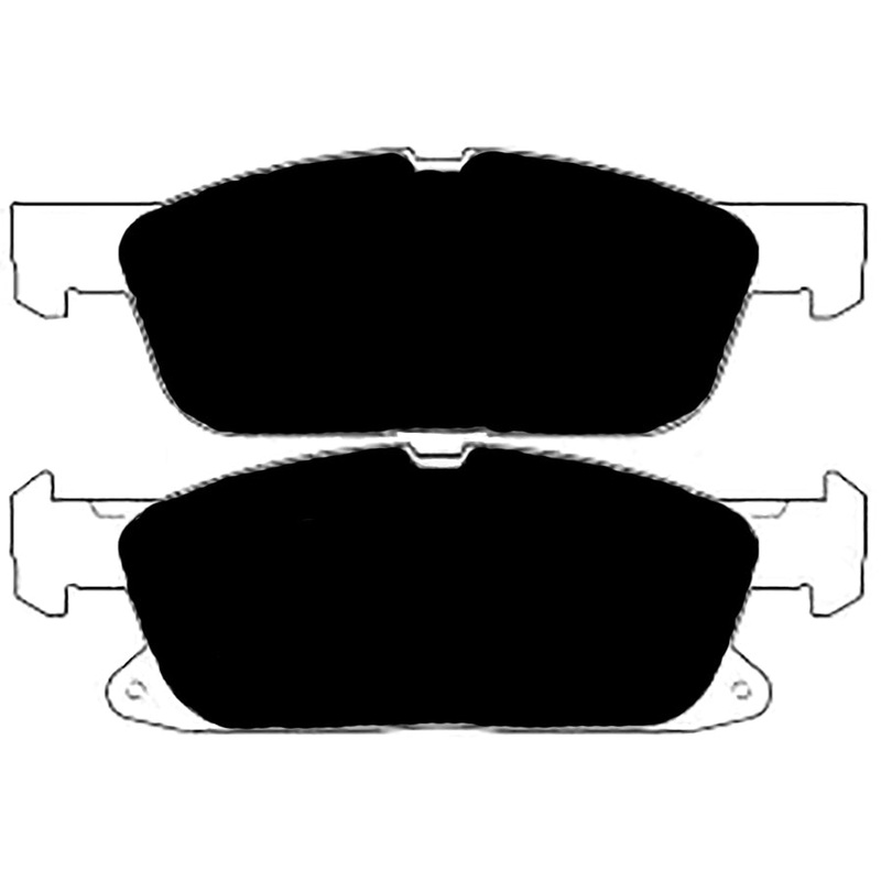 Porterfield Brake Pads for 2017 FORD EDGE