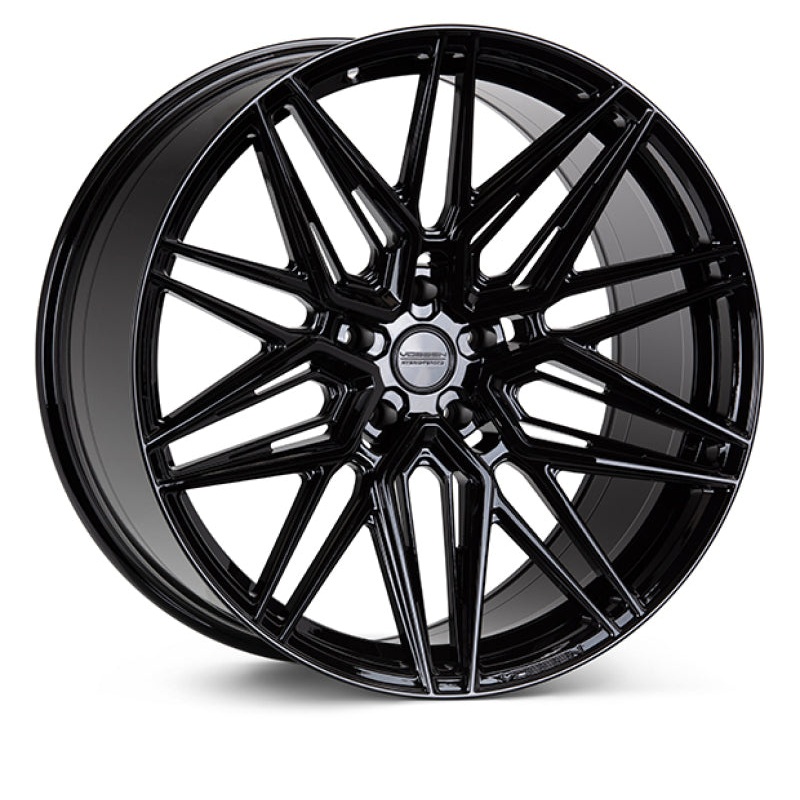 Vossen HF-7 20×9.5 / 5×120 / ET20 / Deep Face / 72.56 – Gloss Black Wheel