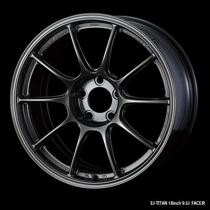 WedsSport TC105X AMF Wheel – 18×9.5 +45 | 5×100 | EJ Titan