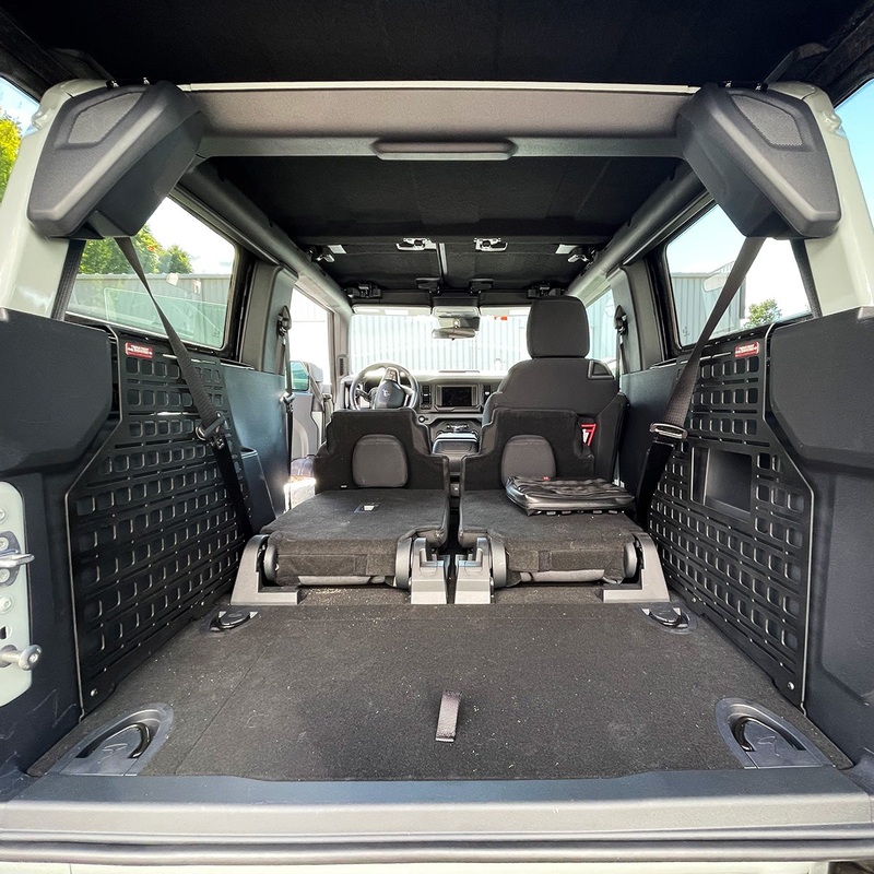 Built Right Industries MOLLE COMPATIBLE CARGO PANEL – FULL KIT | FORD BRONCO 2DR (2021+)