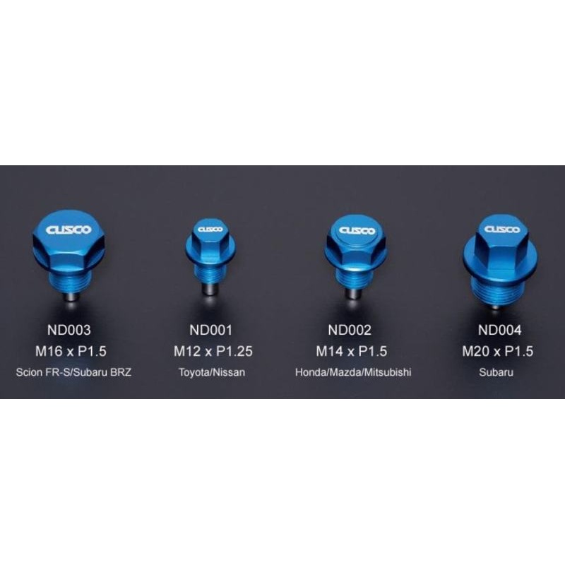 Cusco Neodymium Magnetic Drain Bolt – FRS/BRZ