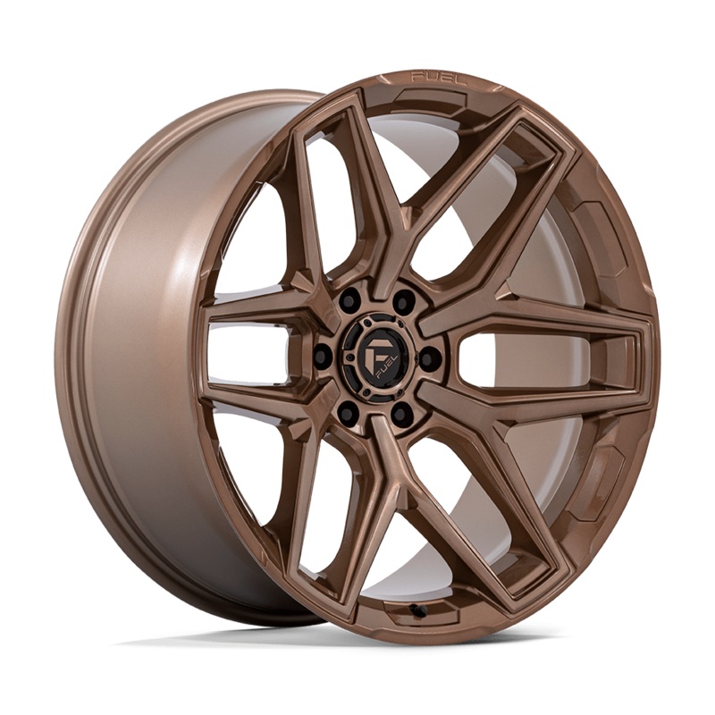 Fuel Wheels Flux 18″ 6×120 Platinum Bronze