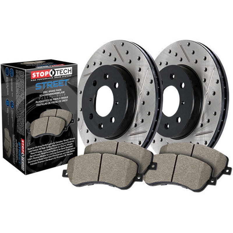 StopTech 10-12 Ford F-250/F-350 Rear Slotted Sport Brake Kit