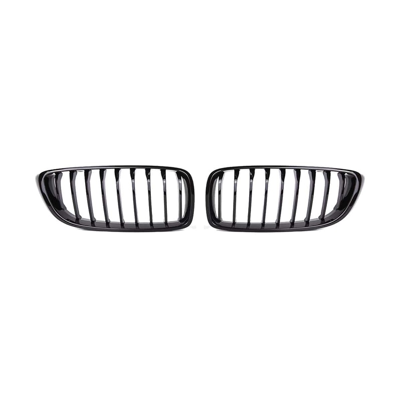 AutoTecknic Gloss Black Front Grille Set – F32/ F36 4-Series
