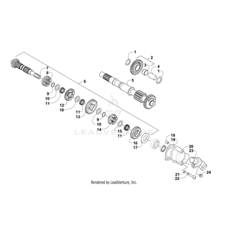 Needle Bearing-Split Case by Arctic Cat
