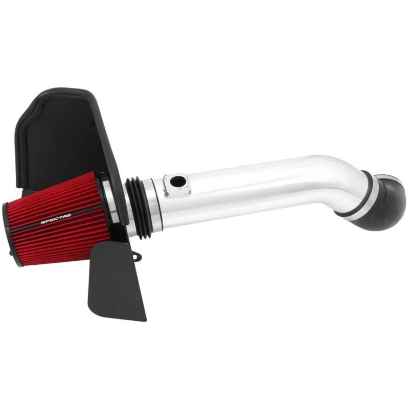 Spectre 11-13 GM 2500HD/3500HD V8-6.0L F/I Air Intake Kit – Polished w/Red Filter