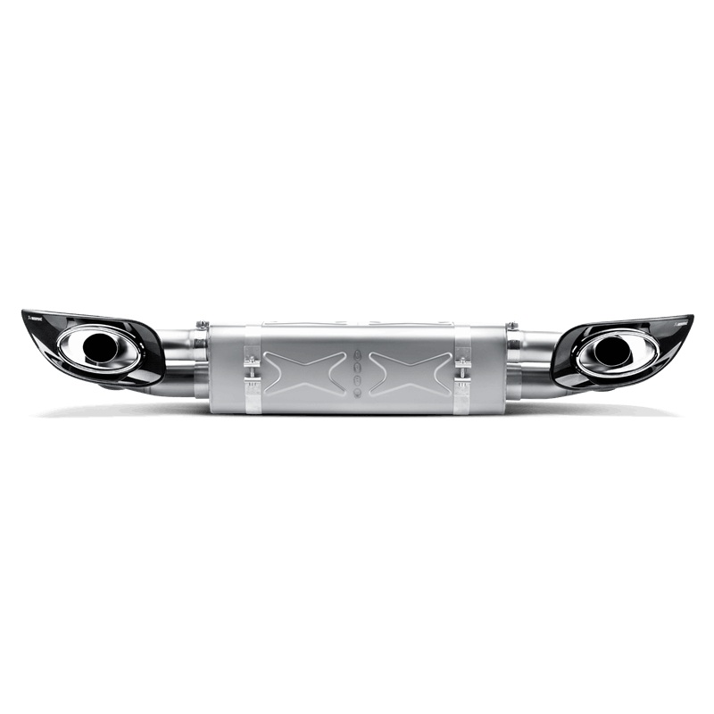 Akrapovic 10-13 Porsche 911 Turbo / Turbo S (997 FL) Slip-On Line (Titanium) w/ Titanium Tips