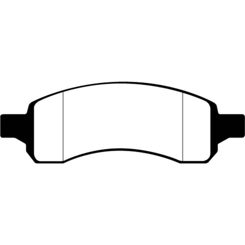 EBC 07+ Buick Enclave 3.6 Greenstuff Front Brake Pads