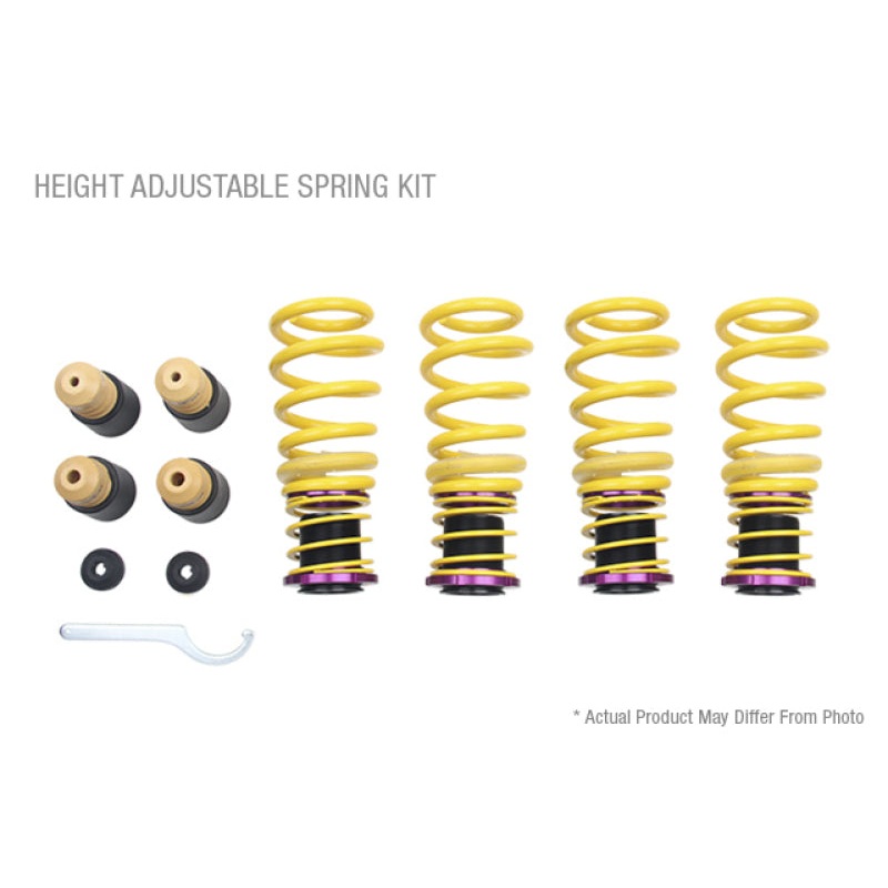 KW Suspension Height Adjustable Springs (H.A.S) – 17-18 Audi RS3 (8V) w/o Electronic Damper