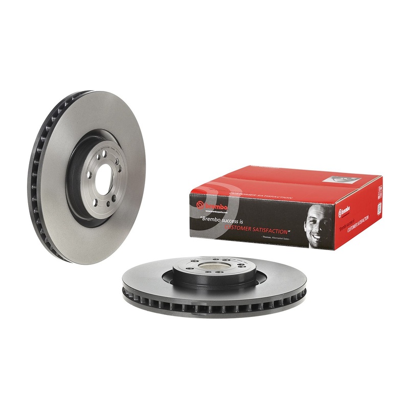 PRIME UV Coated Front Left Disc Brake Rotor – 09.D982.11