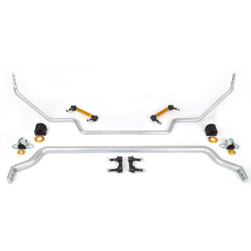 Whiteline 09-17 Nissan GT-R (Premium) / 12-16 GT-R Black Edition Front and Rear Swaybar Kit